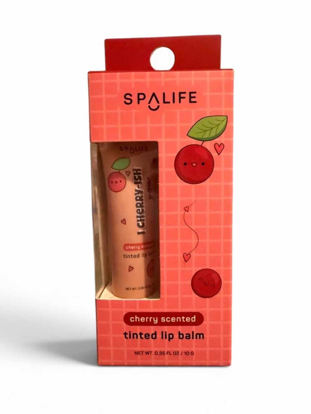 SpaLife Cherry Tinted Lip Balm